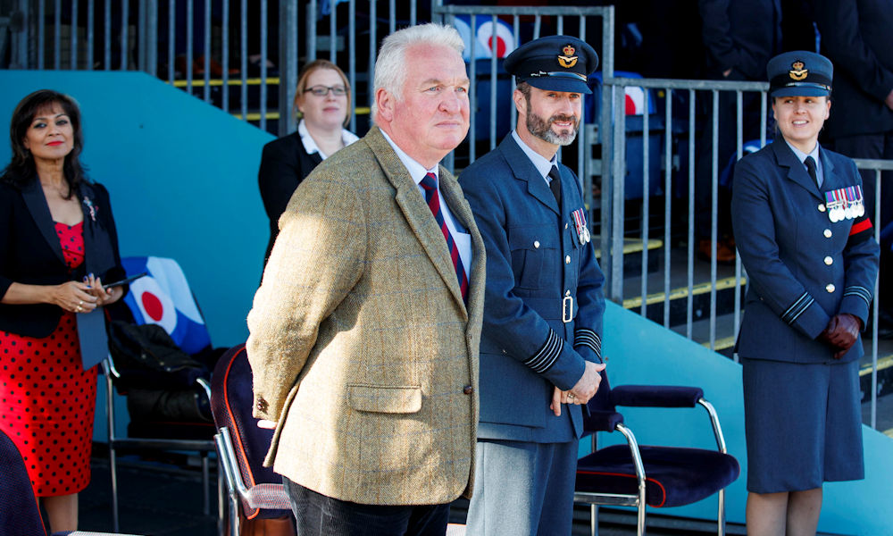 Sir Mike Penning MP visits RAF Halton