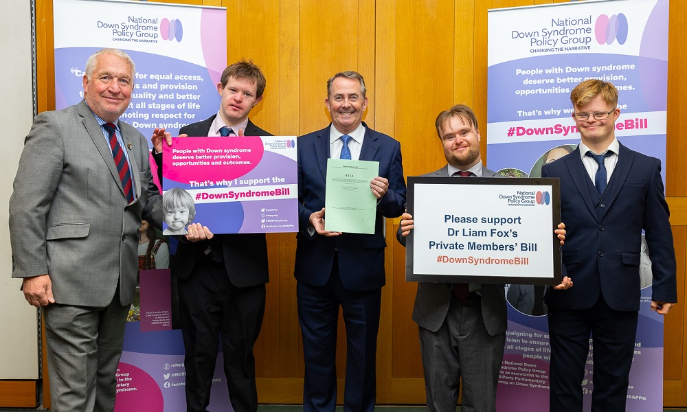 Sir Mike Penning MP backs the Down Syndrome Bill