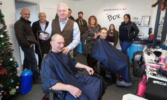 Sir Mike Penning officially reopens newly refurbished Boxmoor Village Barbers