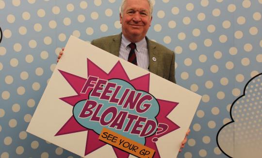 Sir Mike Penning MP supports women with ovarian cancer