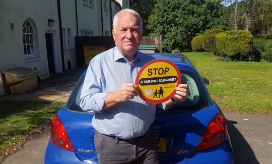 Sir Mike Penning MP encourages people to make sure their children are Road Safety Aware