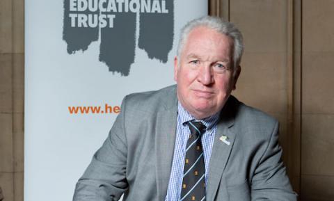 Sir Mike Penning MP signs the Holocaust Educational Trust’s Book of Commitment