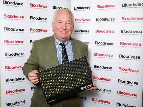 ir Mike Penning MP backs Bloodwise campaign to stop delays to blood cancer diagnosis