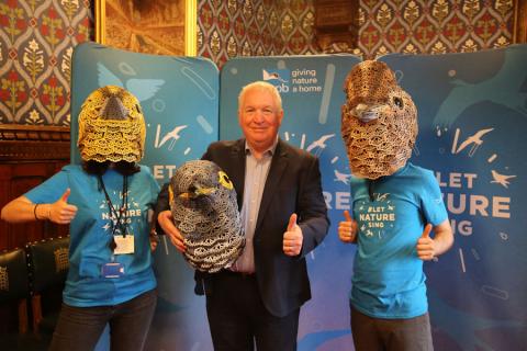 Sir Mike Penning backs the RSPB 'Let Nature Sing' campaign